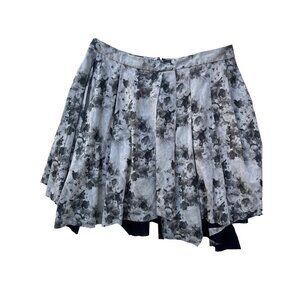 Robert Rodriguez Womens Pockets Asymmetrical Pleated Mini Skirt Size 10